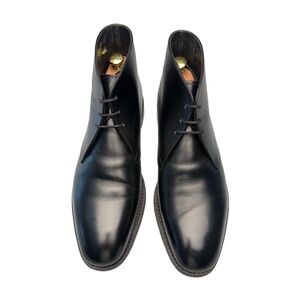 Jackie Chukka Boot in Black Leather